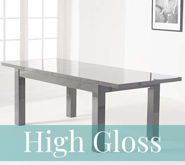 High Gloss Dining Tables