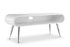 Auckland TV Stand White & Chrome JF720