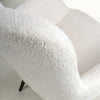 Hawksmoor Bordeaux Textured Chenille Effect White Armchair