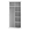 Axton Westchester Wardrobe with 2 Doors in White