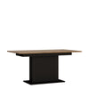 Axton Belmont  Extending Dining Table + 4 Milan High Back Chair Black