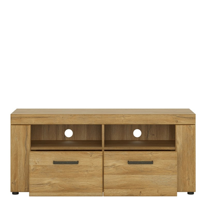 Axton Bronxwood 2 Drawer TV Cabinet in Grandson Oak