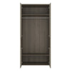 Axton Olinville 2 Door Tall Cupboard/Wardrobe (Inc LED lighting) in Riviera Oak