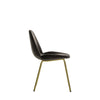 Mayfield Forestburg Velvet Dining Chair Gold Legs