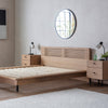 Mayfield Noto Japandi Style Bed Natural Oak