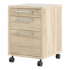 Axton Trinity Mobile file cabinet In Oak