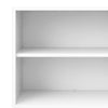 Axton Trinity Bookcase 4 Shelves with 2 Drawers and 2 Doors in White