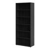 Axton Trinity Bookcase 4 Shelves in Black woodgrain