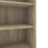 Axton Trinity Bookcase 2 Shelves In Oak