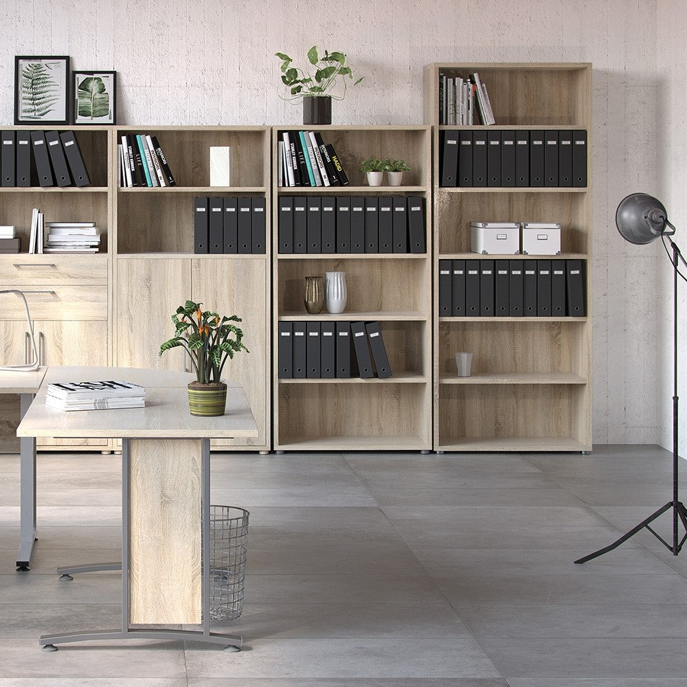 Axton Trinity Bookcase 4 Shelves In Oak