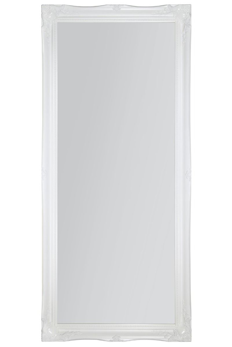 Hamilton Baroque White Shabby Chic Design Large Dress Mirror 165 x 75 CM