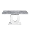 Shankar Marble Top Effect 150cm Dining Table