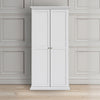 Axton Westchester Wardrobe with 2 Doors in White