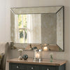 Yearn Bordeaux Antique Silver Mirror