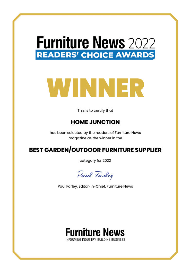 Home Junction Odette Large Dining Table with 6 x Recliner Chairs in Grey