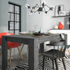 Axton Laconia Dining Table in Slate Grey