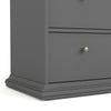 Axton Westchester Chest of 4 Drawers In Matt Grey