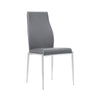 Axton Laconia Dining Table + 6 Milan High Back Chair Grey