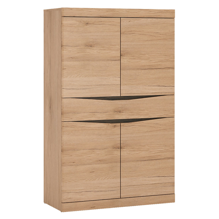 Axton Eastchester Living 4 Door 1 Drawer Cupboard In Oak