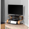 Jual Furnishings Florence 850 Oak Curve TV Stand (Clearance)