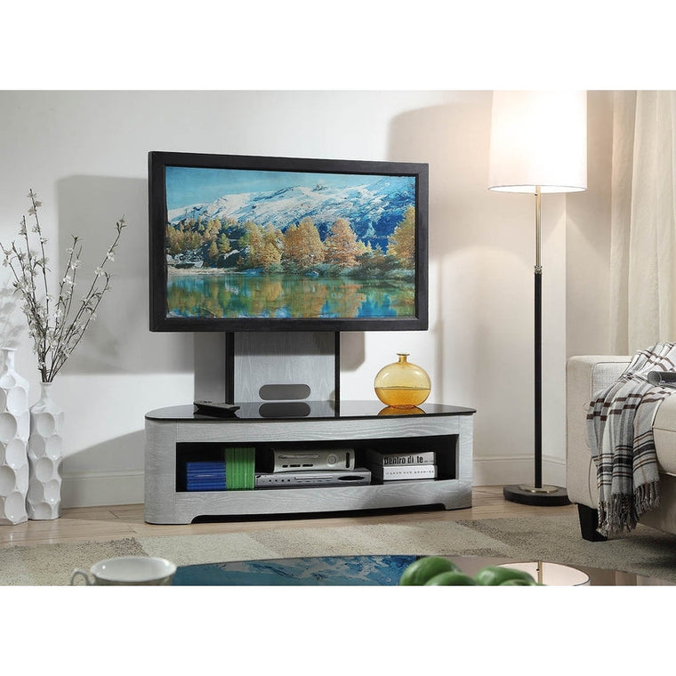 Jual Furnishings Grey Florence Cantilever TV Stand