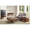 Jual Furnishings Havana Walnut Corner TV Stand