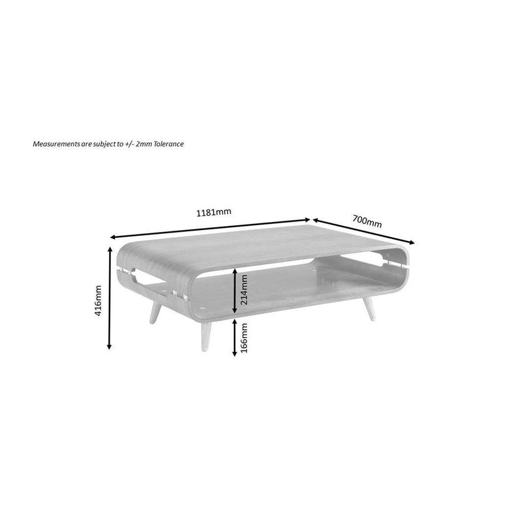 Jual Furnishings Havana Walnut Coffee Table