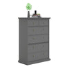 Axton Westchester  Chest of 6 Drawers In Matt Grey