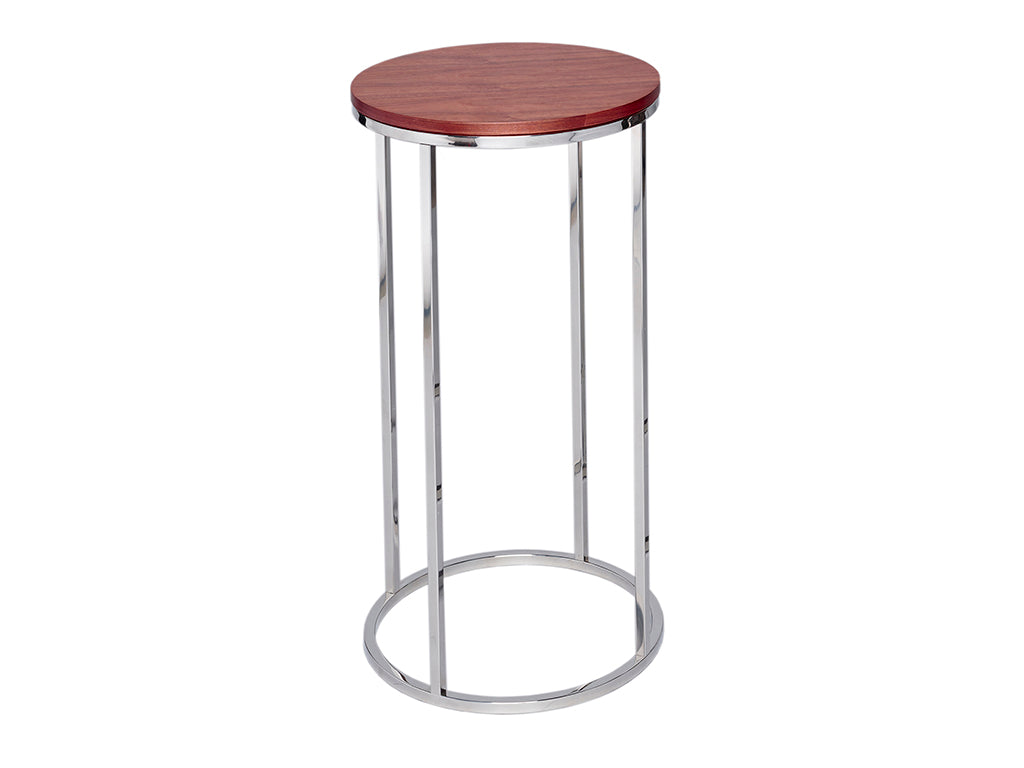 Gilmore Space Kensal Circular Lamp Stand Walnut