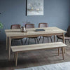 Mayfield Ontario European Oak Extending Dining Table 2000mm - 2520mm