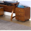 Jual Furnishings Helsinki 3 Drawer Pedestal Walnut