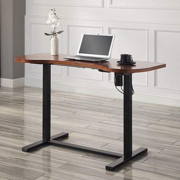 Jual Furnishings San Francisco Height Adjustable Desk Walnut PC715