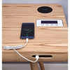 Jual Furnishings San Francisco Smart Desk Oak - Speaker - Charging