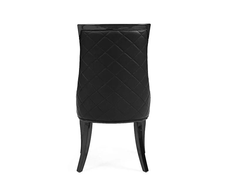Aviva Black Dining Chair (Pair)
