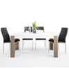 Axton Bronxdale 160 cm Dining Table + 6 Milan High Back Chair Black