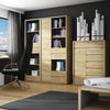 Axton Kingsbridge Tall Narrow 3 Drawer Bookcase