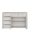 Axton Baychester 2 Door 3+3 Drawer Wide Chest