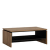 Axton Belmont Coffee Table With The Walnut And Dark Panel Finish