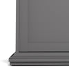 Axton Westchester Wardrobe With 3 Doors in Matt Grey