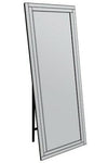 Carrington Loxley All Glass Bevel Free Standing Cheval Dress Mirror 5ft7 x 1ft11 170cm x 58cm