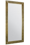 Carrington Baroque Champagne Silver Large Ornate Leaner/Wall hanging Mirror 169cm x 76cm