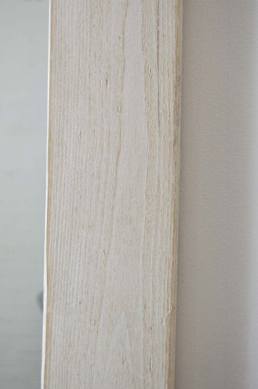 Carrington Light Natural Wood Dress Mirror 119 x 93 CM