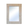 Carrington Light Natural Wood Large Dress Mirror 122 x 91 CM