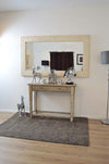 Carrington Light Natural Wood Large Wall Mirror 183 x 122 CM