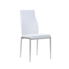 Axton Belmont  Extending Dining Table + 6 Milan High Back Chair White