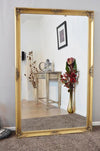 Carrington Gold Classic Large Wall Mirror 168 x 107 CM