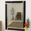 Carrington Black All Glass Mirror 70 x 100 mirror CM 