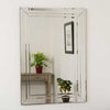 Carrington All Glass Large Wall Mirror 100 x 70 CM