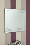 Carrington All Glass Mirror 68 x 58 CM