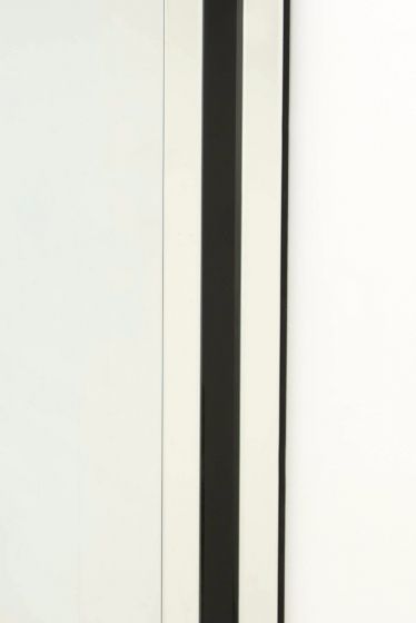 Carrington Black All Glass Full Length Mirror 174 x 85 CM